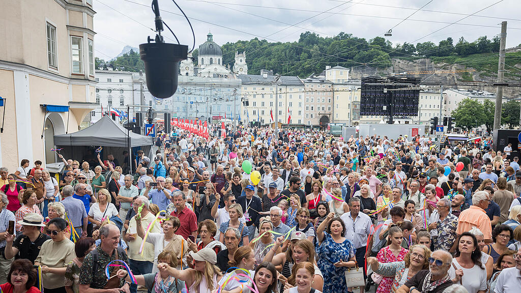 Salzburger Stadtfest Freitag