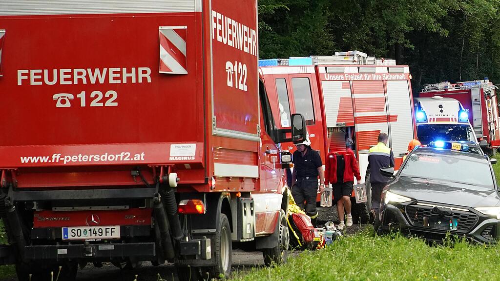 Kinder nahe Graz von Mure verschüttet: Fünfjähriger tot