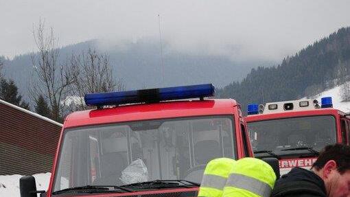 Reisebus in Vollbrand