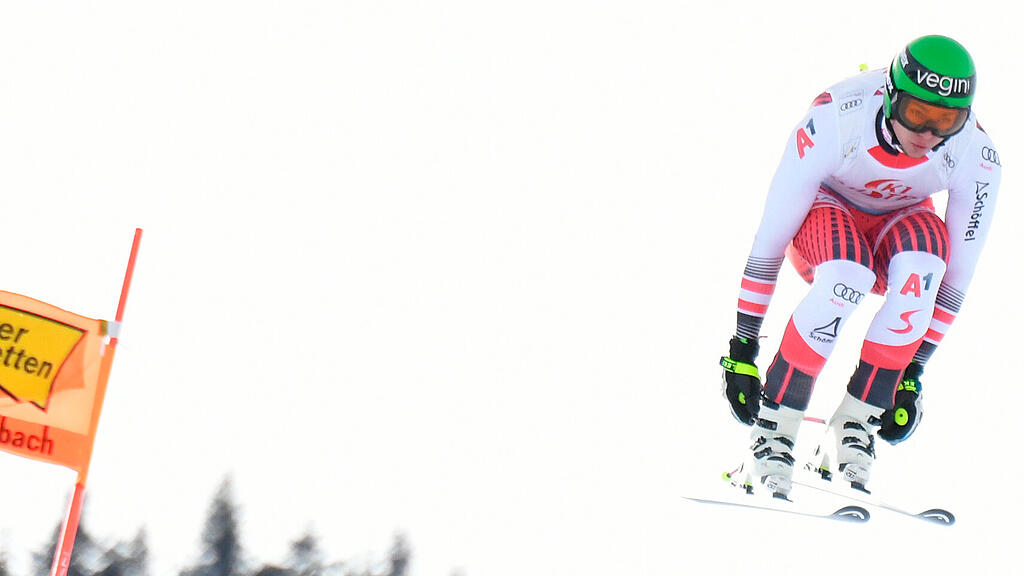Abfahrtstraining in Saalbach