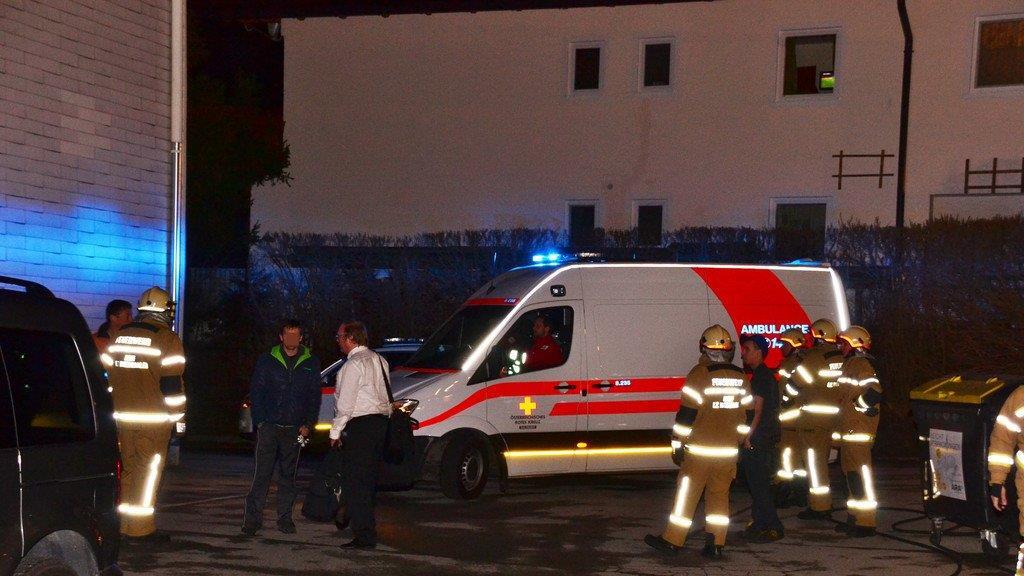 Niederalm: Brand fordert sechs Verletzte I