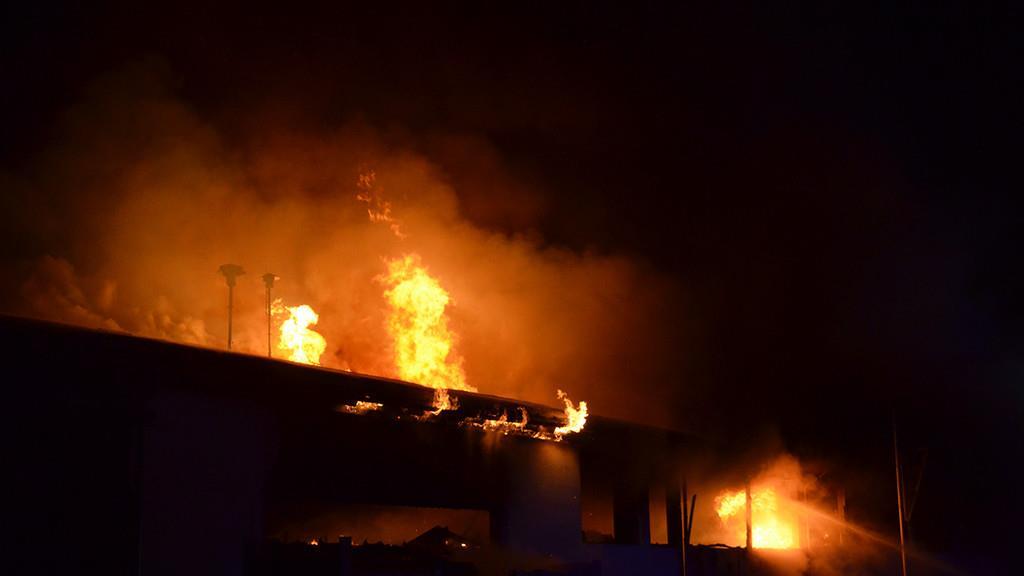 Brand im Sägewerk in Radstadt II