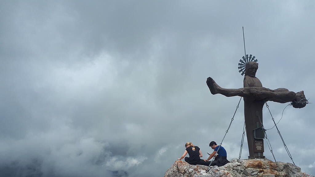 Gipfelkreuz Schönfeldspitze