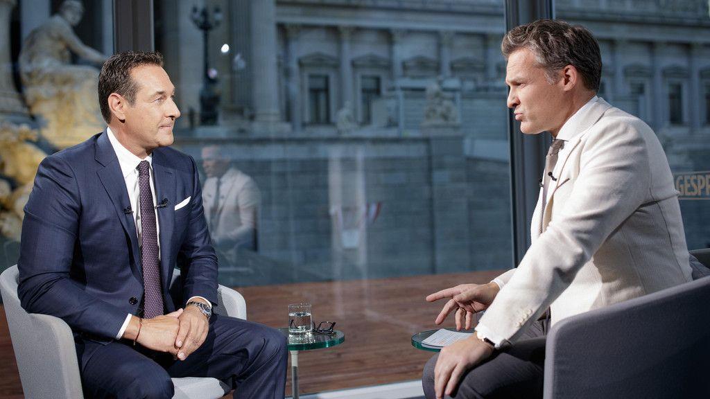Strache im "Sommergespräch"
