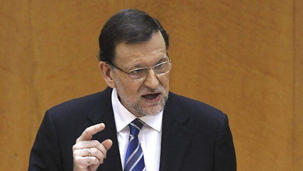Rücktrittsforderungen wies Rajoy zurück