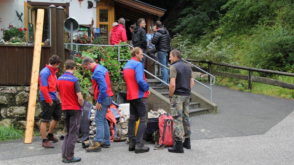 Einsatz in Lamprechtshöhle