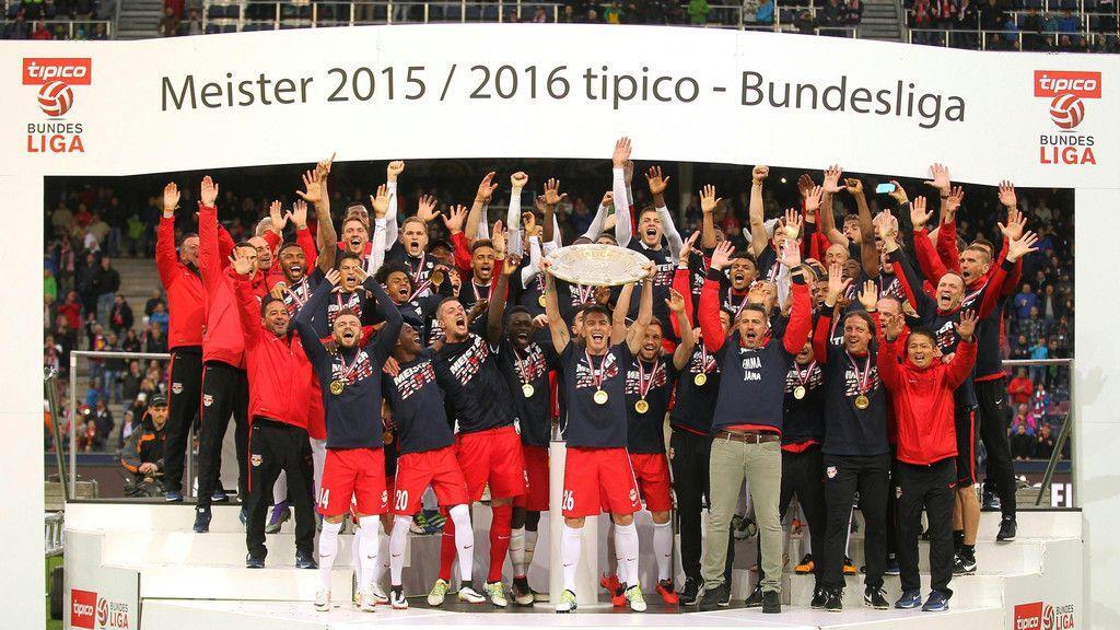 Meisterfeier von Red Bull Salzburg