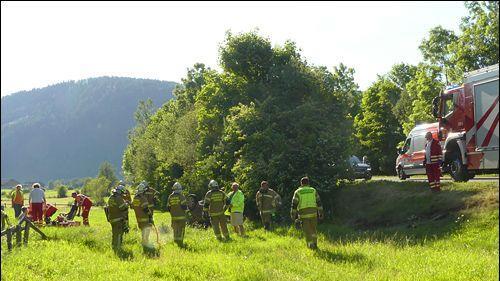Unfall auf B95