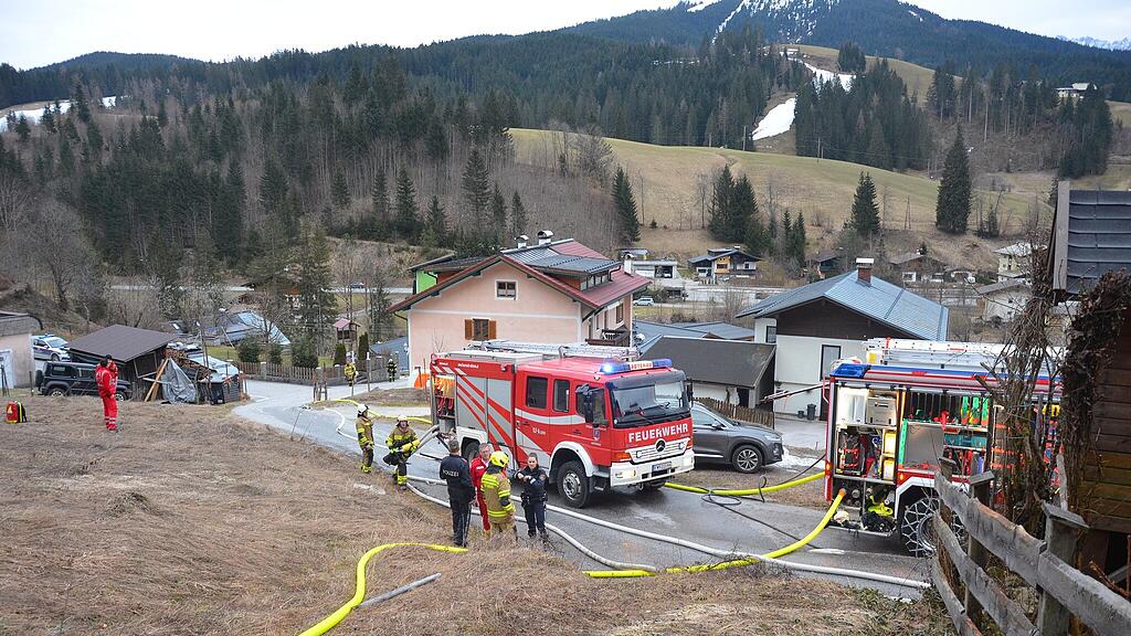 Wohnungsbrand in Russbach