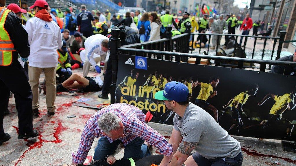 Explosion Boston-Marathon
