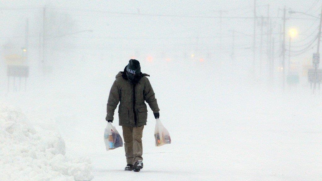 Kältewelle: USA tiefgefroren