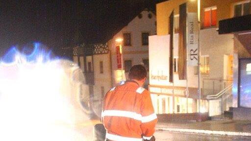 Polter-Unfall in St. Johann
