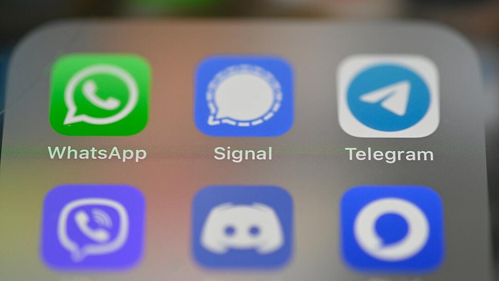 Messenger, Whatsapp, Signal, Telegram