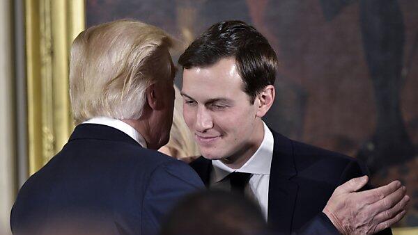 Kushner erhält Unterstützung von Trump