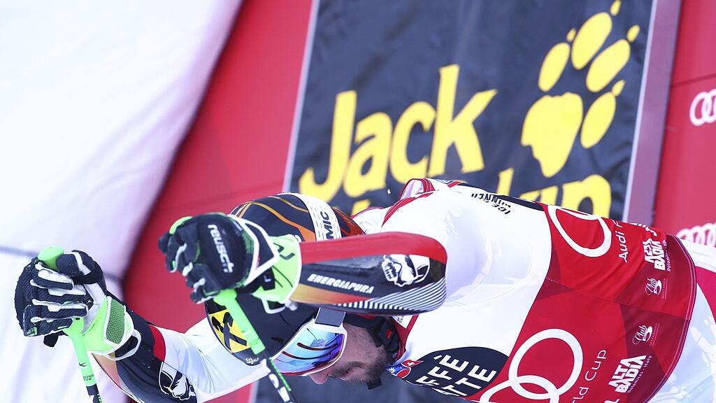 Der Salzburger Marcel Hirscher führt.