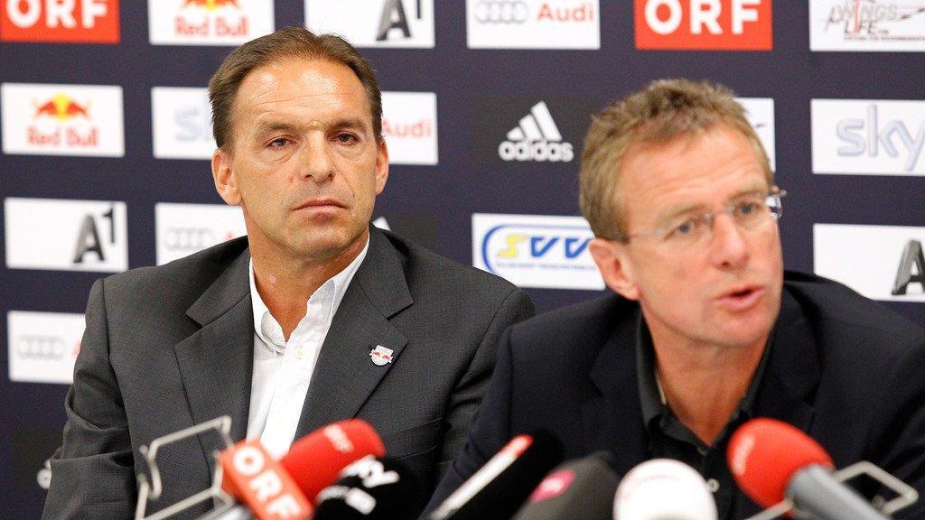 Bilder der Pressekonferenz