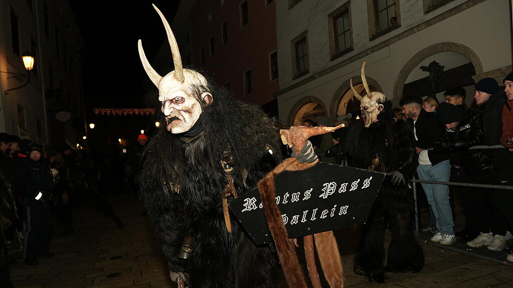 Krampuslauf in Hallein