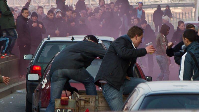 Ajax-Fans in Salzburg, II
