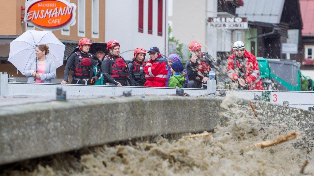 Hochwasser in Mittersill