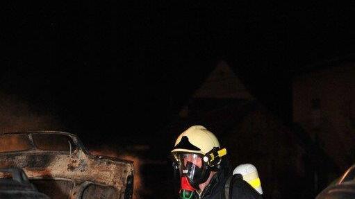 KFZ-Brand in Haid