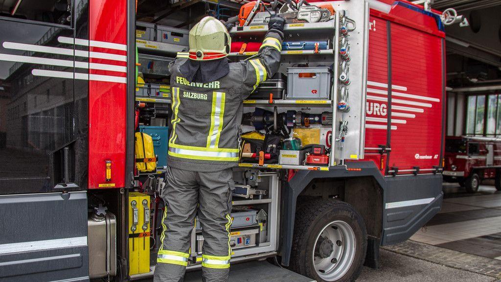 Schutzkleidung der Berufsfeuerwehr