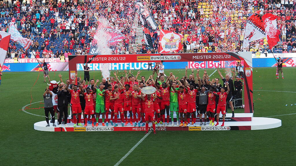 Red Bull Salzburg, Austria Klagenfurt, Meister