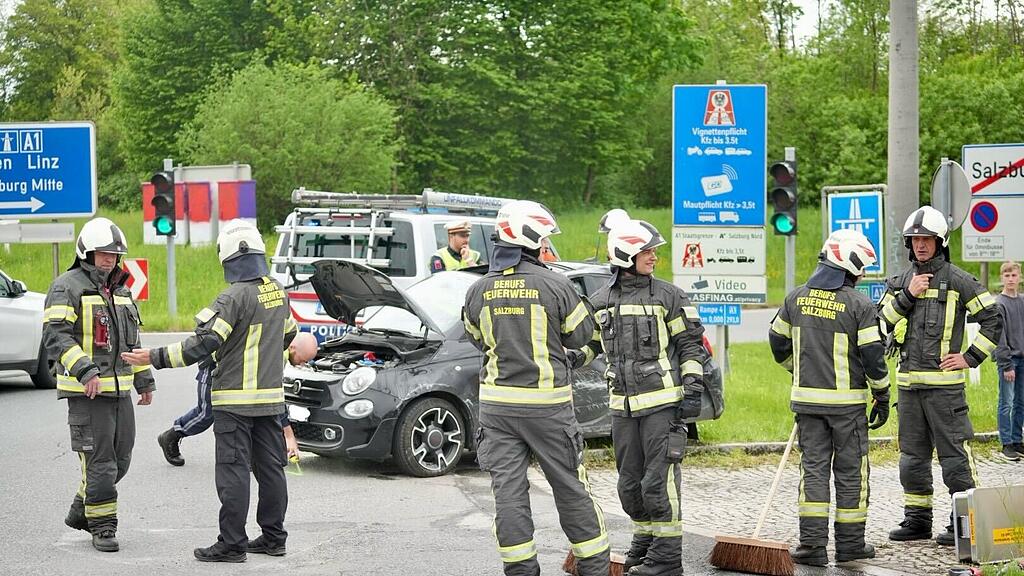 Pkw-Überschlag Europark