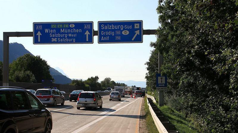 Crash auf der A10