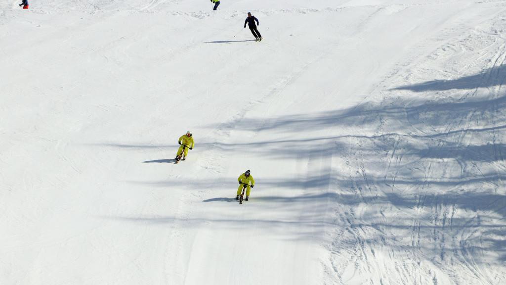 Snowbike-Rekordversuch in Obertauern