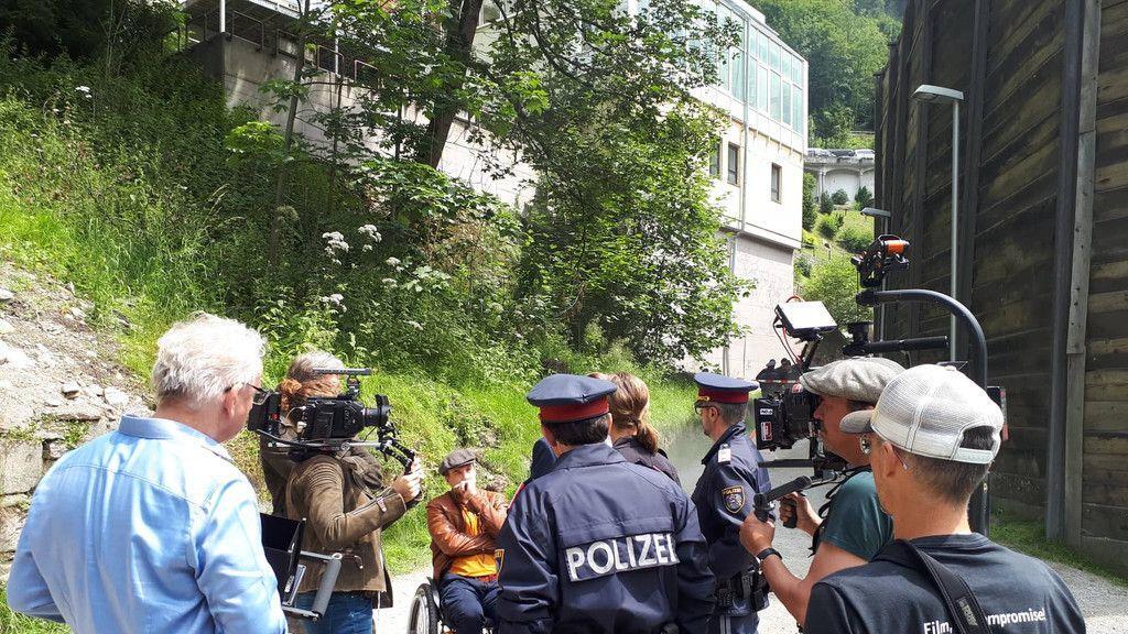 "Die Toten von Salzburg" in Bad Gastein: Dreh