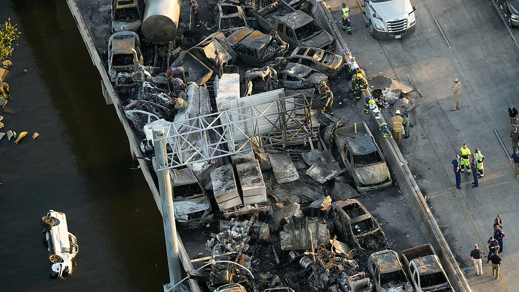 Unfall-Inferno in USA