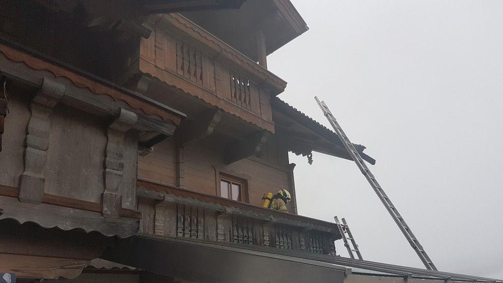 Zimmerbrand in Neukirchen