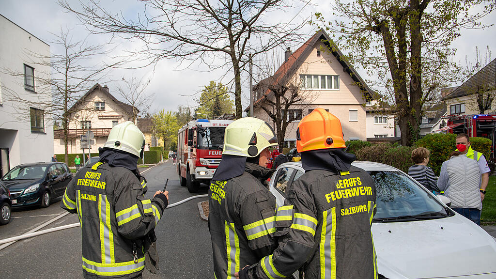 Brand Salzburg Lehen Revierstraße