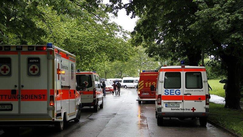 Evakuierung in Freilassing