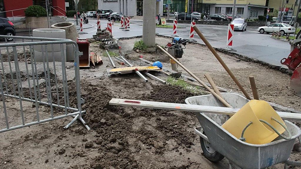 Ederkreuzung: Bauarbeiten laufen