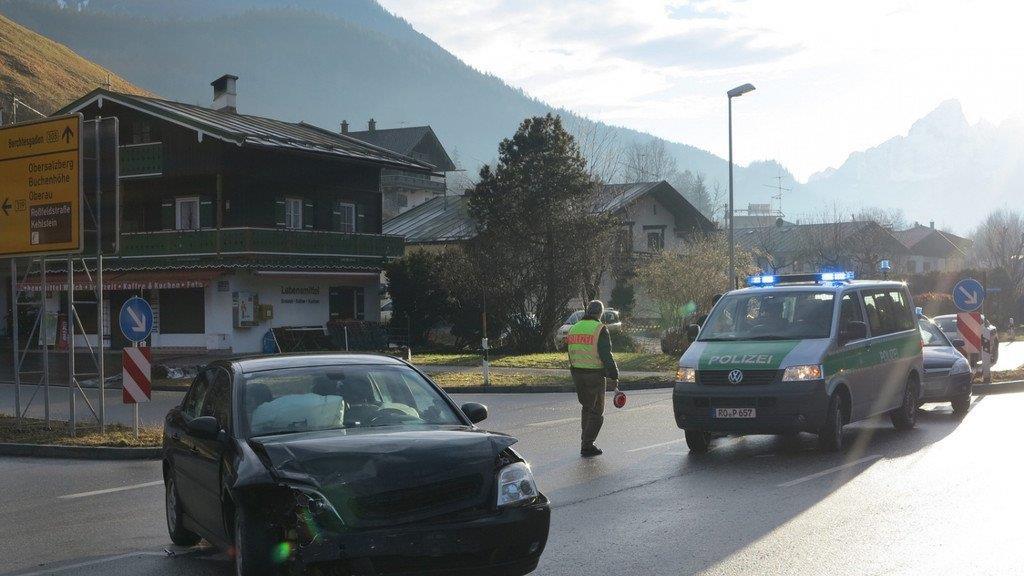 Crash auf B305