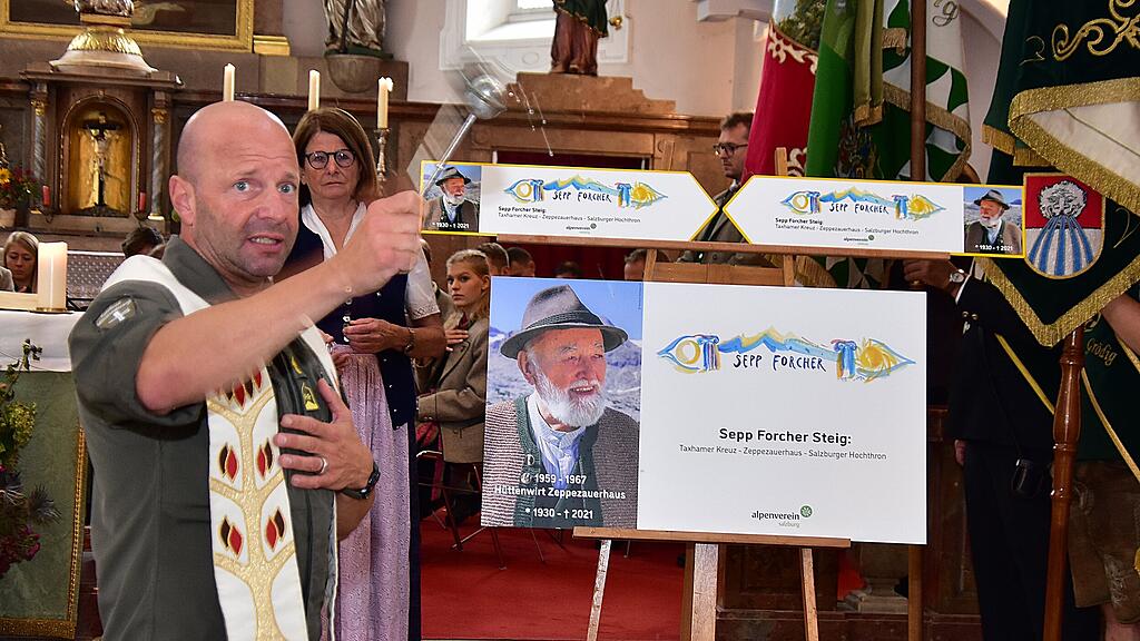 Eröffnung Sepp Forcher Steig