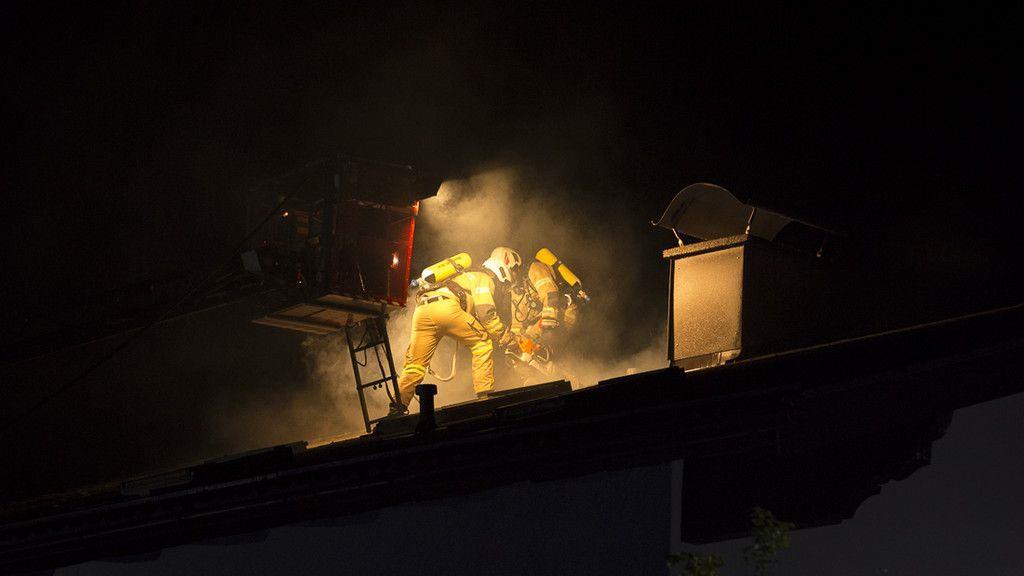 Dachstuhlbrand in Straßwalchen