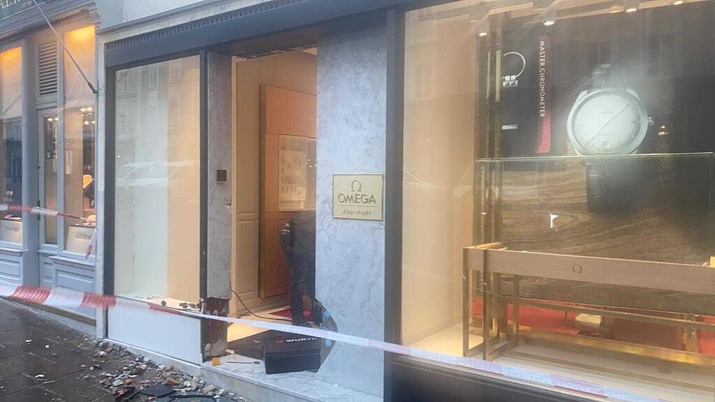 Einbruch Uhrengeschäft, Salzburg Altstadt