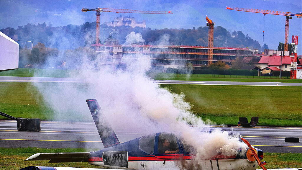 Notfall\u00fcbung am Airport