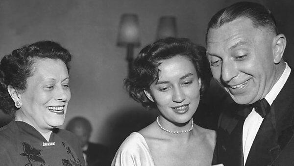 Ursula Lingen mit Mutter Marianne und Vater Theo