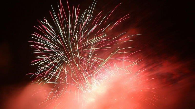 Großes Feuerwerk