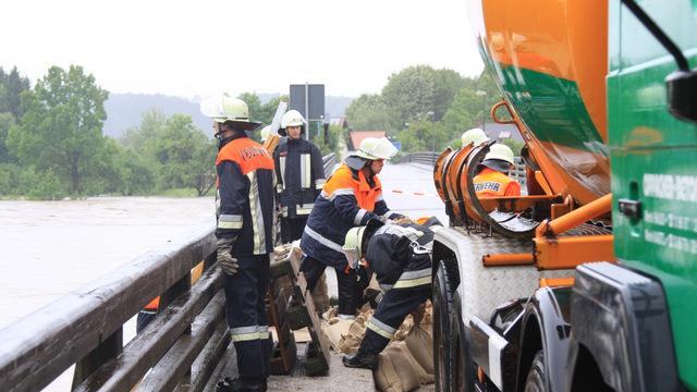 Hochwasser in Tittmoning