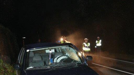 Frontalcrash in Abtenau