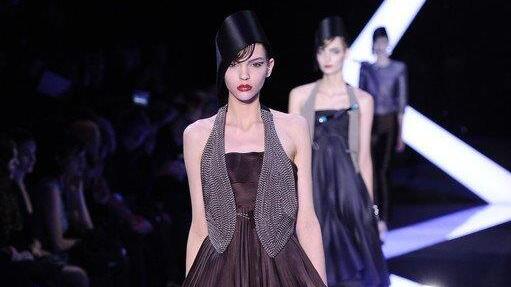 Pariser Haute Couture: Giorgio Armani Frühjahr/ Sommer 2013