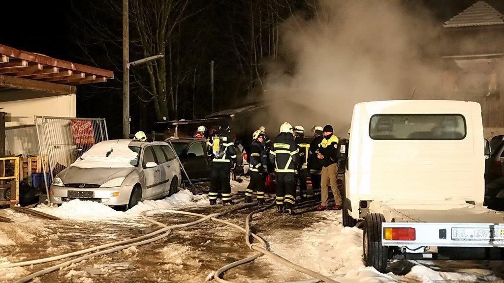 Vollbrand in Ainring