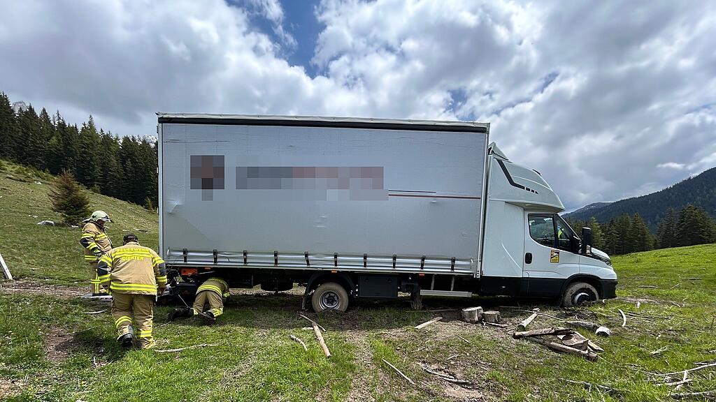 Navi führt Paketfahrer ins Hochgebirge
