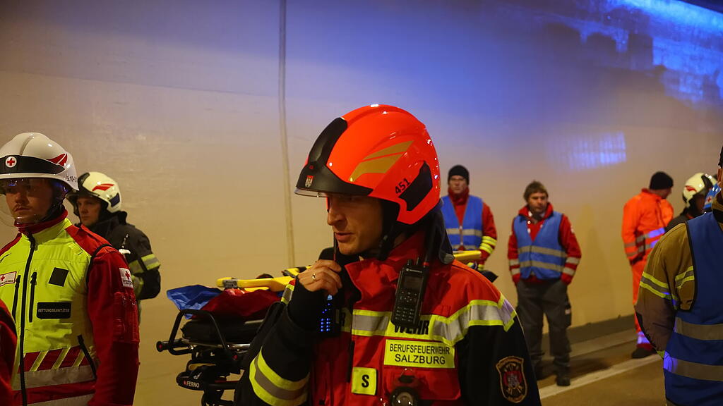 Übung Lieferinger Tunnel