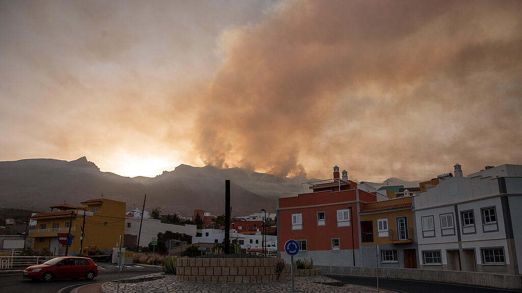 Waldbrand Teneriffa