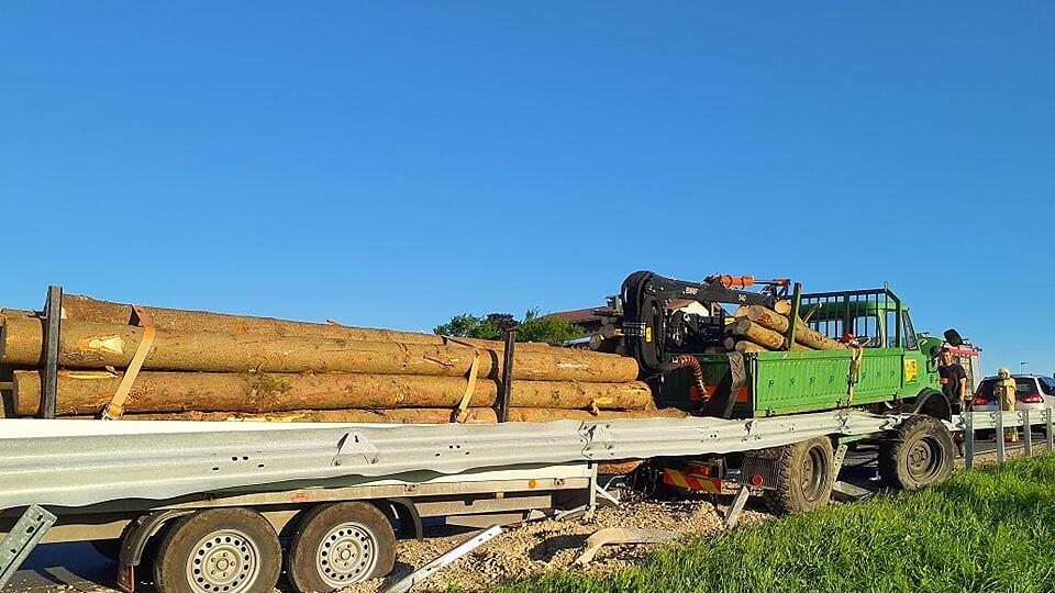 Unimog-Unfall in Seekirchen